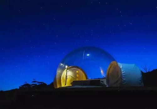 高台室外球形星空帐篷